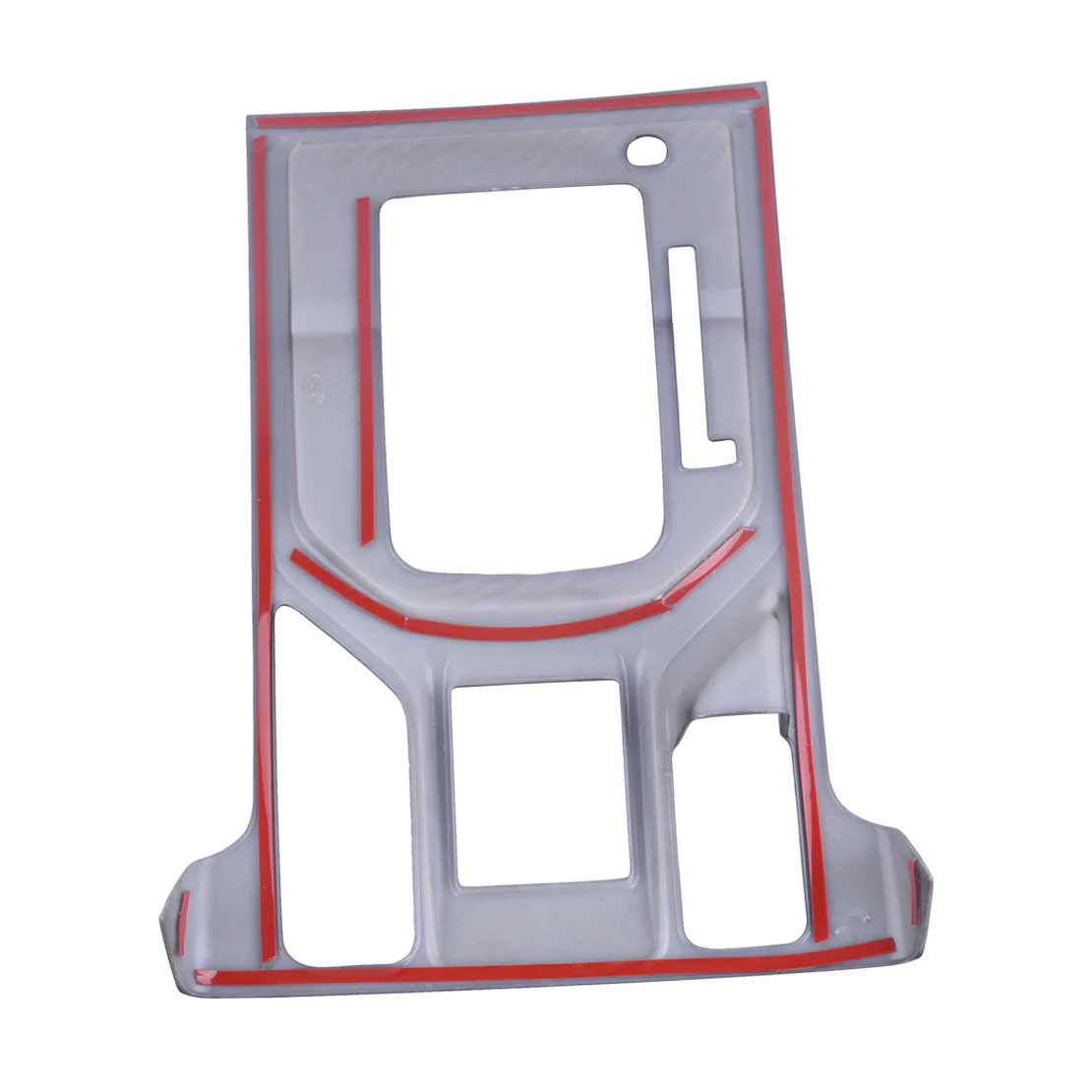 

DWCX New ABS Carbon Fiber Style Black Gear Shift Box Panel Cover Trim 29.2x20.4 cm Fit for Subaru Forester 2019