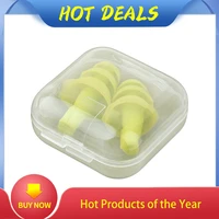 soft silicone ear plugs insulation ear protection earplugs anti noise snoring sleeping plugs for travel noise reduction