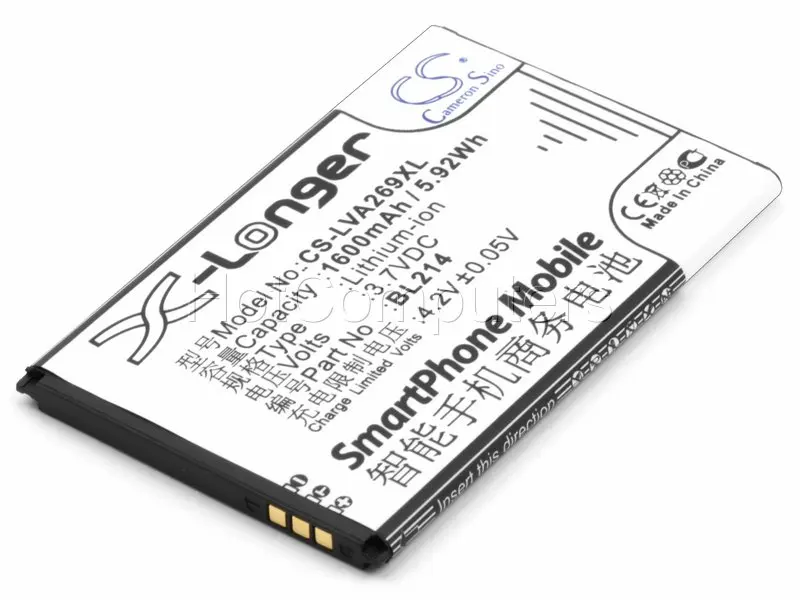 Аккумулятор для Lenovo A208t A316i A369i S898t (BL203 BL214) | Мобильные телефоны и аксессуары