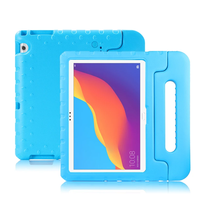 

Red Child Tablet PC Shockproof Case Huawei MediaPad T5 10 10.1 Silicone Cover For AGS2-W09 AGS2-L09 AGS2-W19 AGS2-L03 EVA Cases