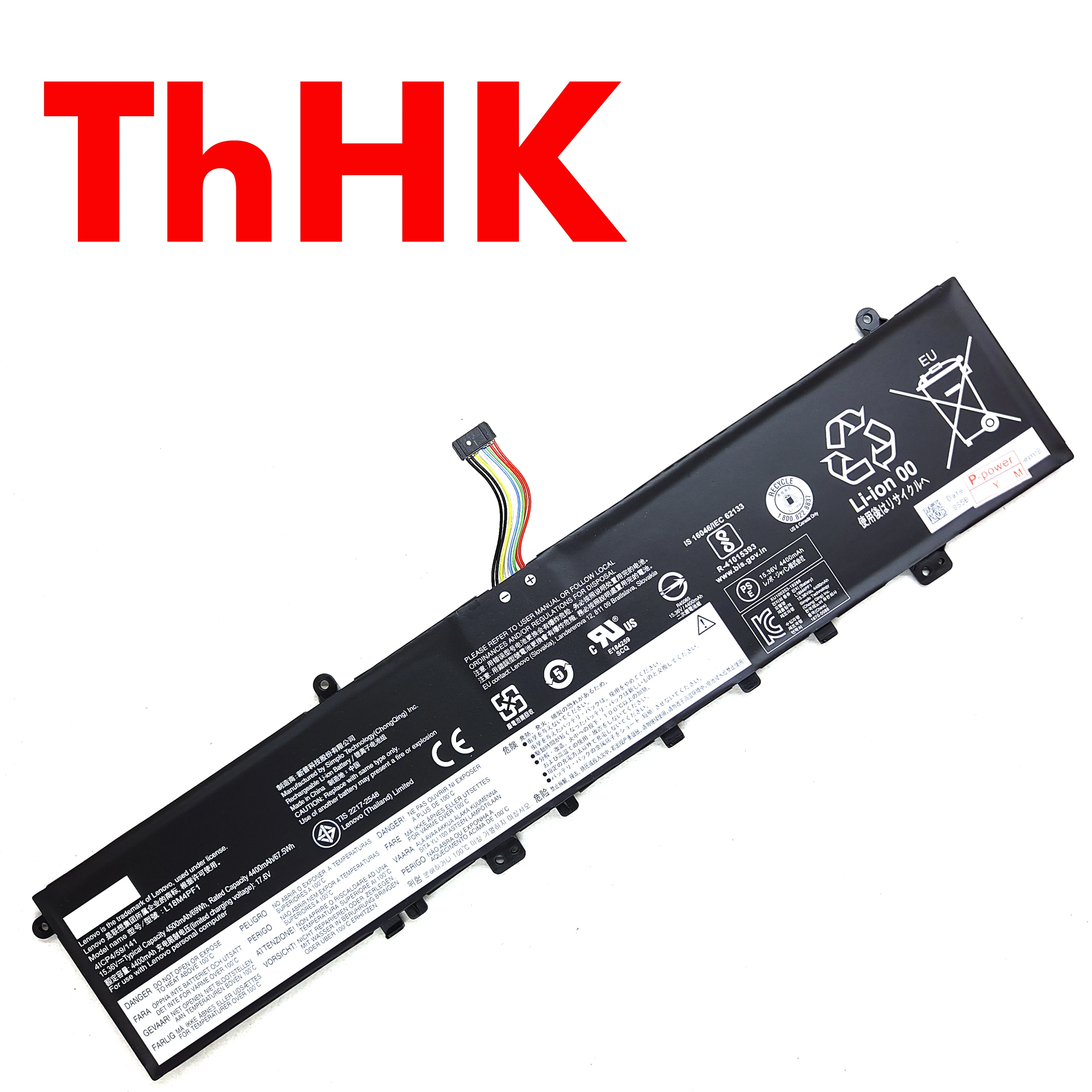 Оригинальный аккумулятор 69Wh L18M4PF1 L18D4PF1 5B10T83738 5B10U65276 для Lenovo Yoga S740-15IRH C940-15IRH - купить