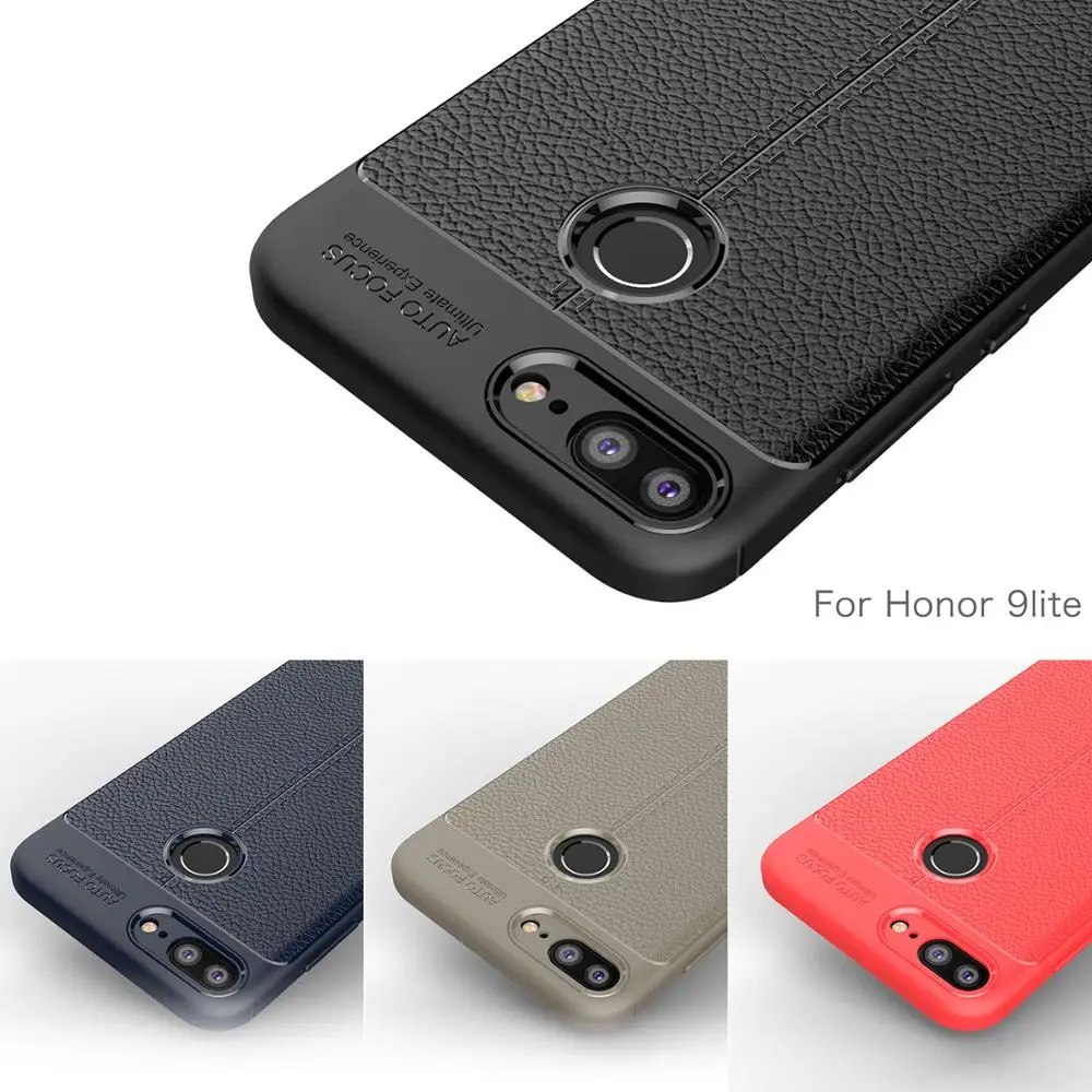 

New Soft TPU Cover For Huawei P9 P10 P20 P30 P40 Pro Nova 3 4 5 6 Honor 9 10 20 30 Lite Lychee Leather pattern Shockproof Case