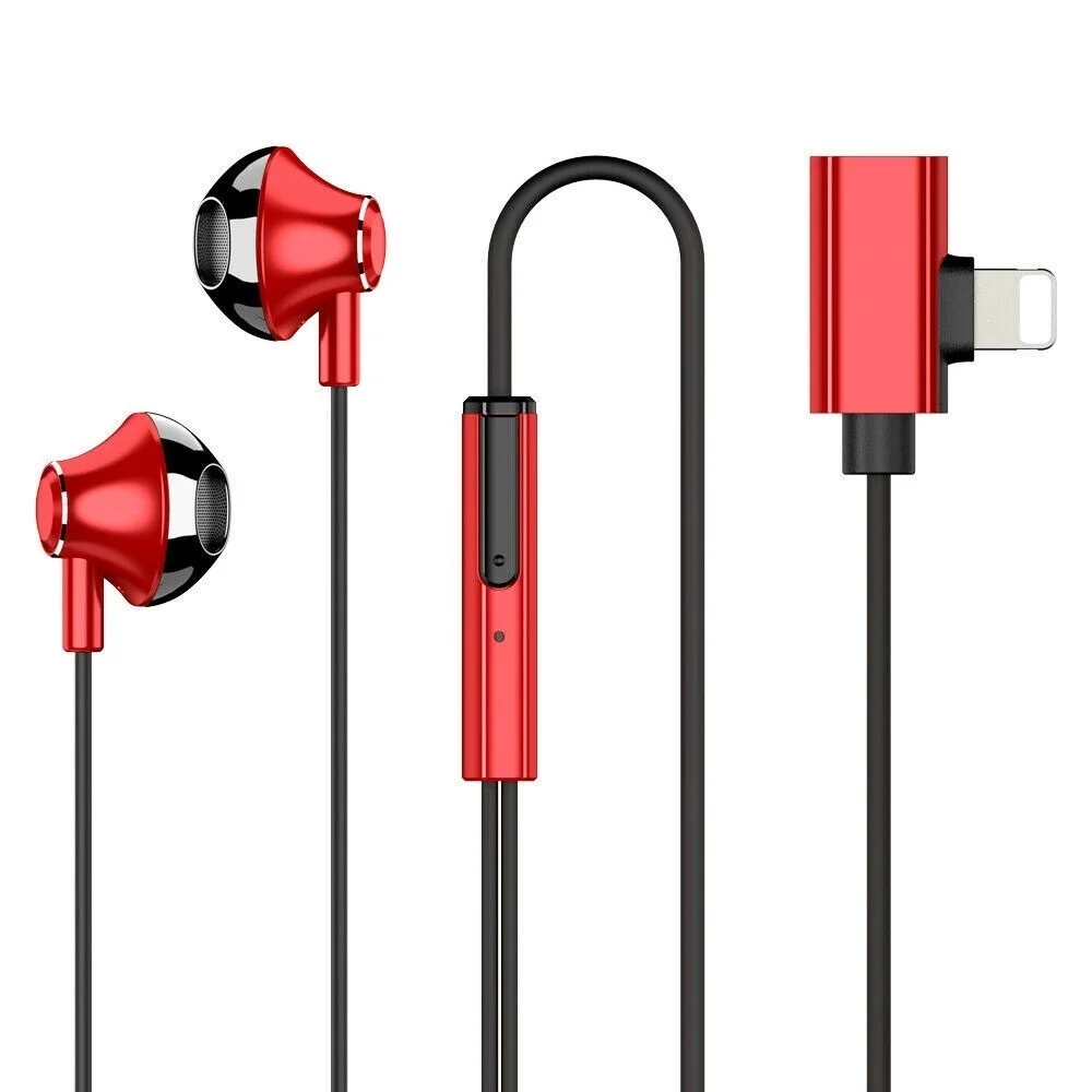 

FOR Subwoofer 3.5mm Round Head Metal Hifi Stereo Surround Sound Quality Wired Headset