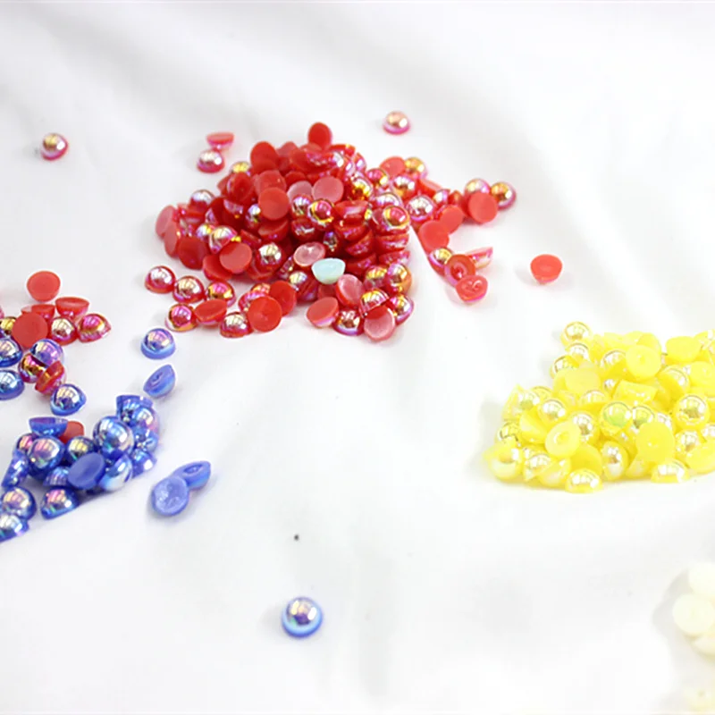 200 шт. полукруглые бусины для книг 8 мм | Дом и сад