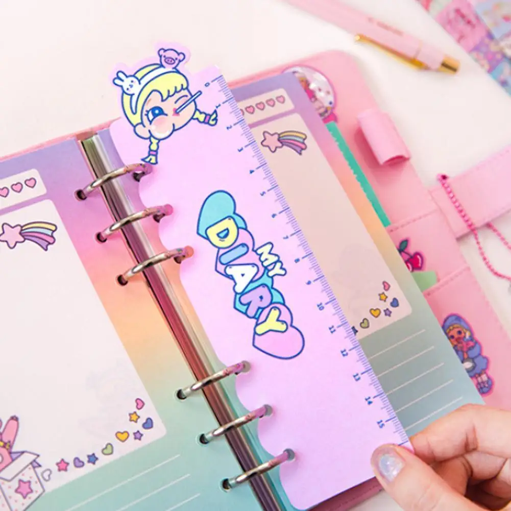 Kawaii Сделай Сам записная книжка A6 корейский дневник на спирали органайзер для