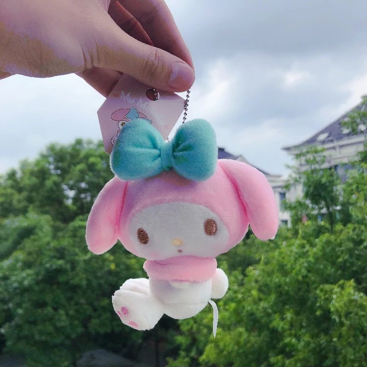 002 Япония Супер огонь талисман hello kitty милые плюшевые игрушки kawaii Плюшевые животные Мелодия Cinnamoroll Мелодия кулон собака с большим ухом - Цвет: 002