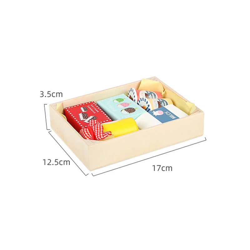 

Wooden Simulation Kitchen Toy Pretend Play House Series Cut Fruit Desserts Children Cut Vegetables Educational Toys