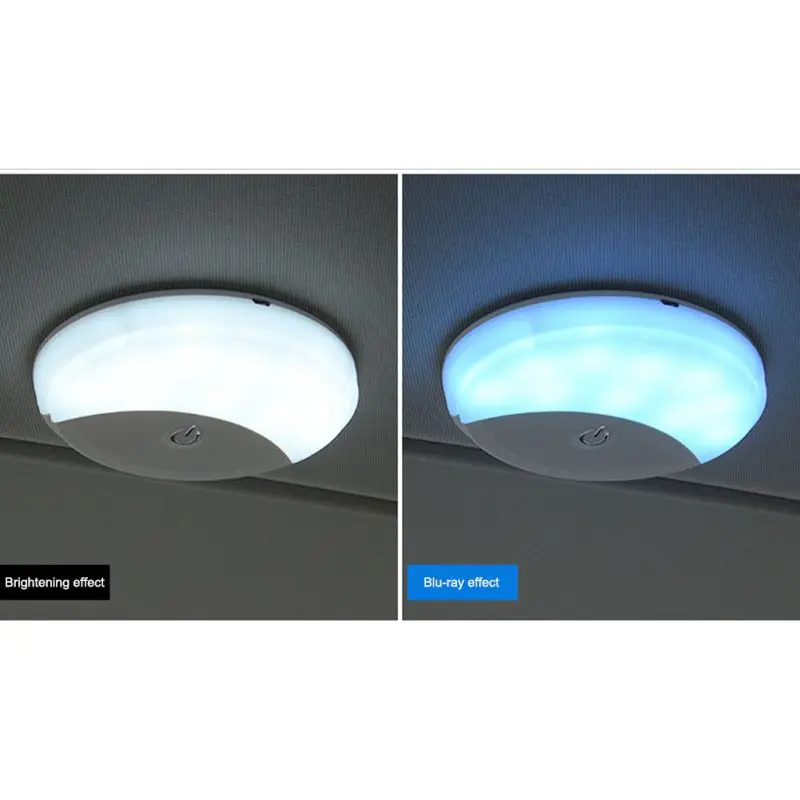 Автомобильная портативная Светодиодная лампа для чтения с USB зарядкой