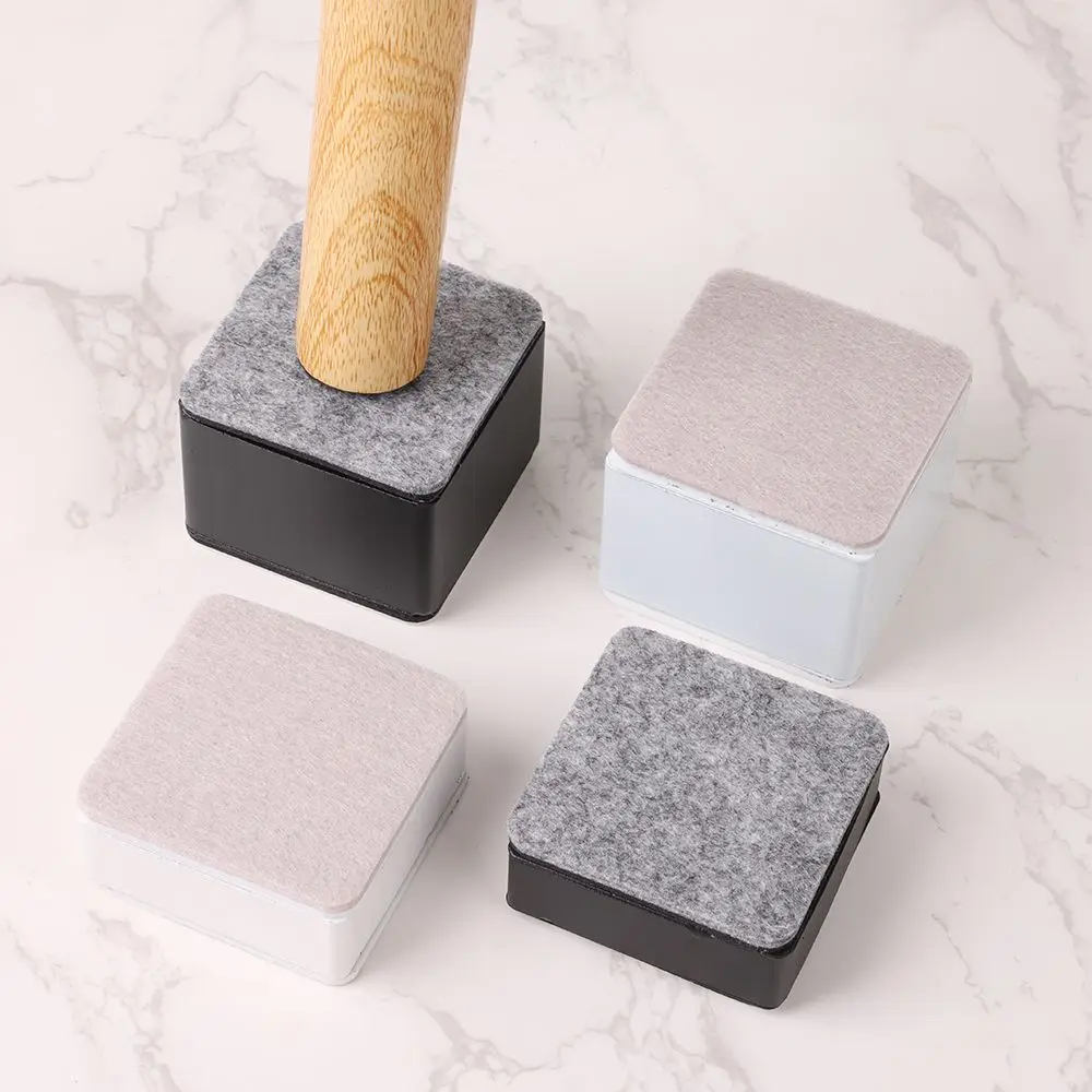 

Multi-function Foot Pads Floor Protectors Table Heightening Desk Wear Furniture Leg Resistant Feet Mat Furniture Accessories 4Pc
