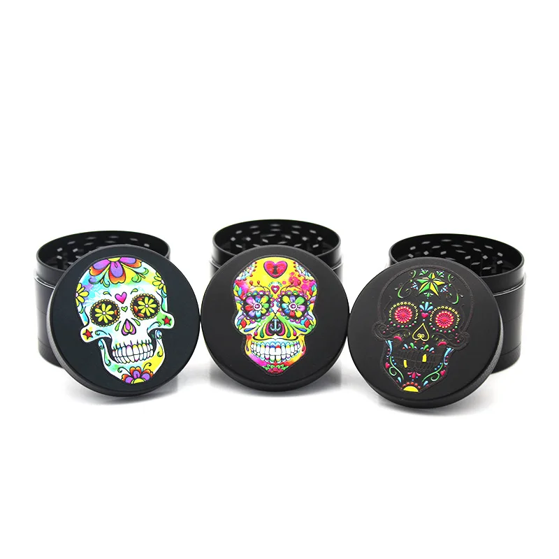 

Курительные Аксессуары Новый Стиль цинковый сплав Дым дробилка 50 мм 4-слойная ручная шлифовальная машина