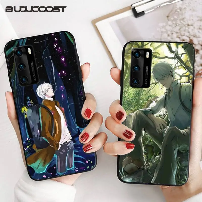 

Hrmes Mushishi Japanese Anime Phone Case for Huawei P20 P30 P20Pro P20Lite P30Lite P10 P Smart plus P10Lite P40 Pro P40 lite