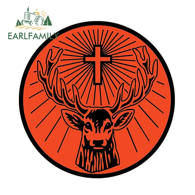 EARLFAMILY 12 см x Jager ликер стикер наклейка на спиртовой баре Настенная Наклейка для