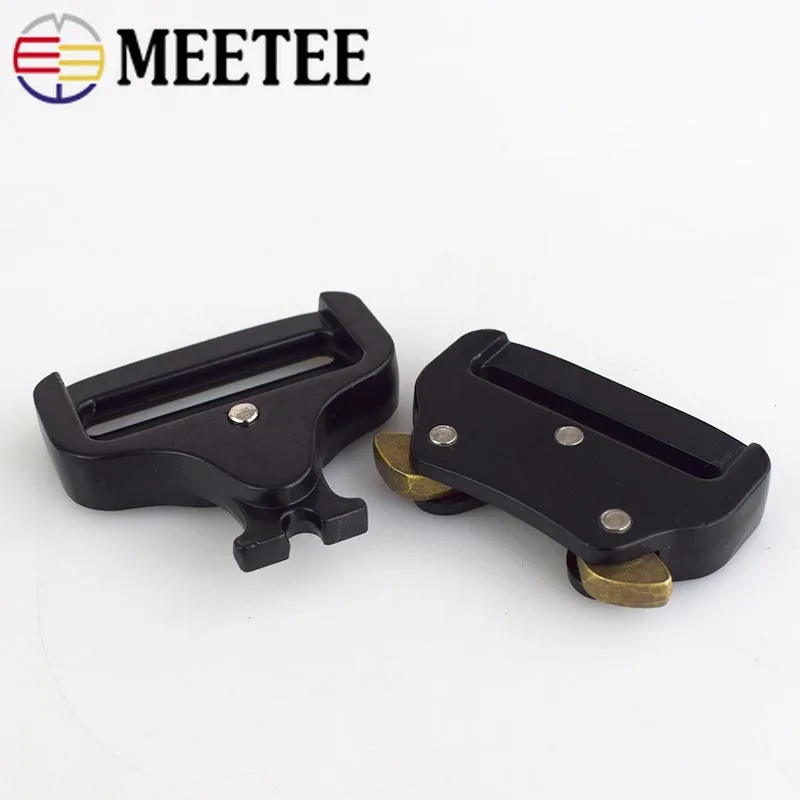 Meetee металлический ремешок для сумок 3 8/4 5 см БЫСТРОРАЗЪЕМНАЯ Пряжка скоба зажим