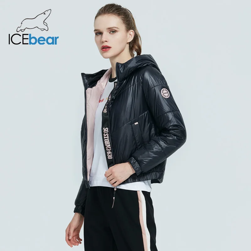 ICEbear 2021 Женская весенняя куртка женская модная одежда высокого качества с