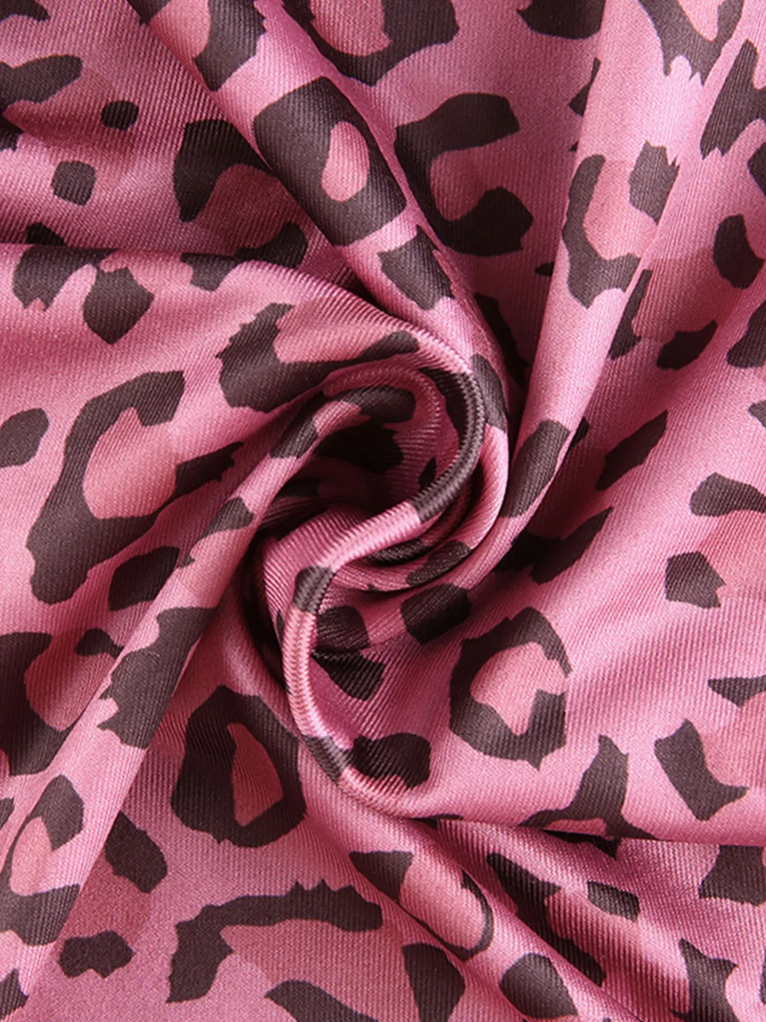 

Summer Dress Female Pink Leopard Print Sleeveless Slip Mini Dress Ladies Sexy V-Neck Low-cut Lace Trimming Bodycon Women Dresses