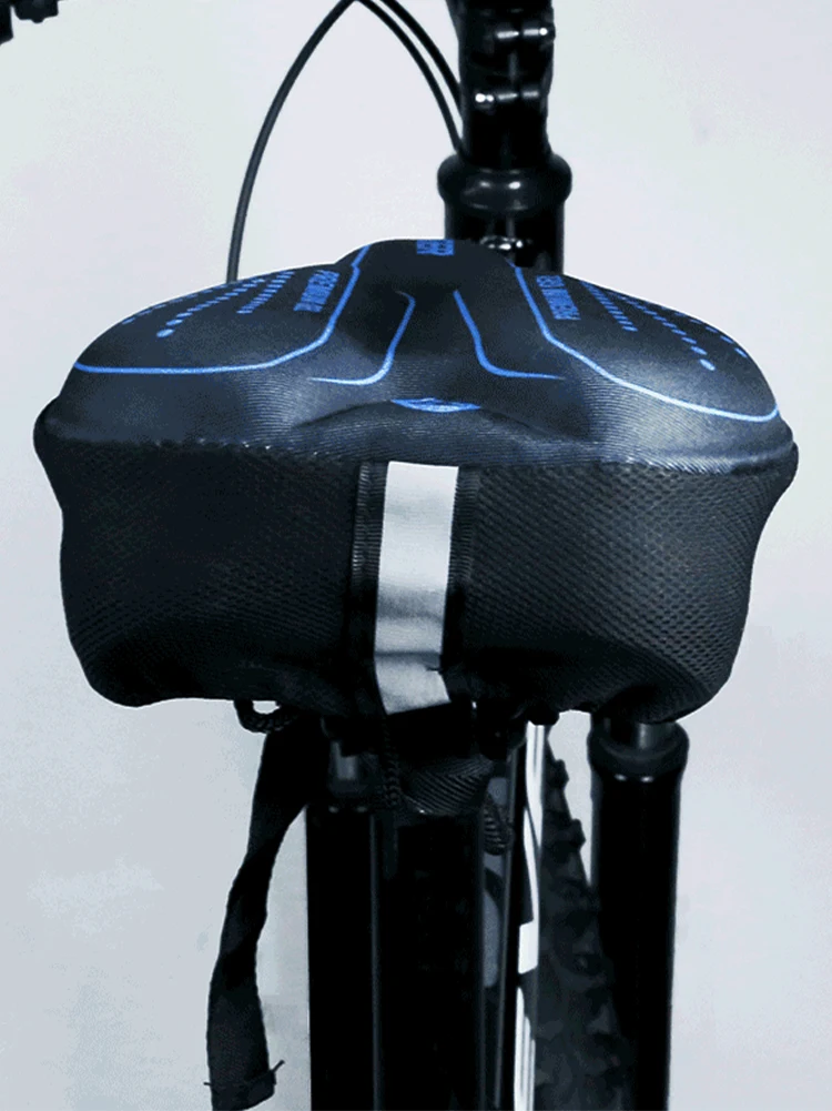 

Thickened Bike Seat Bike Seat Comfortable Cushion Bike Cushion Breathable Mountain Road Bike Silicone Bicycle Seat Cover