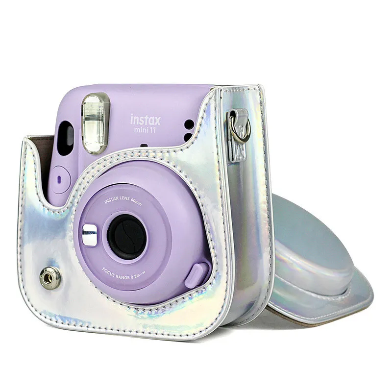 Чехол-накладка из искусственной кожи для камеры Fujifilm Instax Mini 11 защитная сумка на