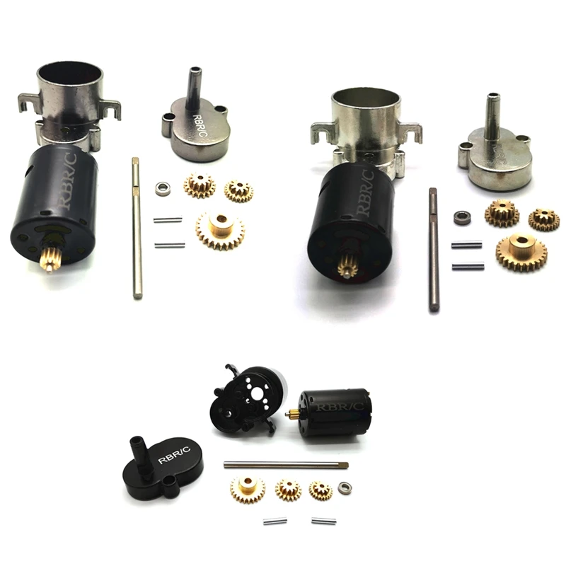 for WPL D12 1/10 RC Truck Car Upgrade Parts Metal Transmission Gearbox Gear Box with Set Accessories | Игрушки и хобби
