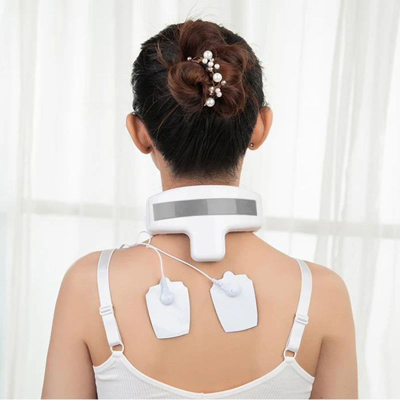 

Intelligent Voice Neck Guard Cervical Massager Three Pulse Vibration Shoulder and Neck Physiotherapy Device Electric Massage
