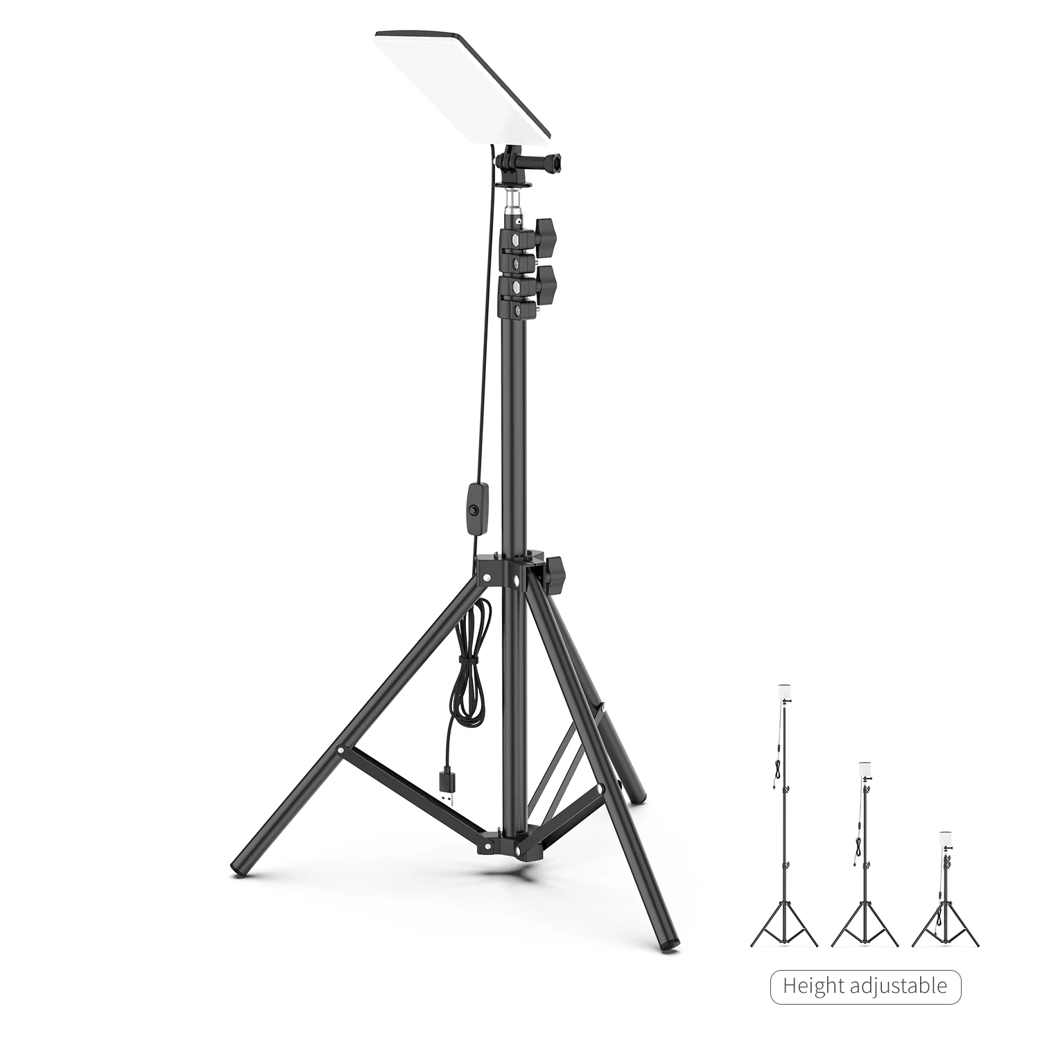 84 шт. светодиоды светильник селфи Камера лампа с Телескопический штатив питанием