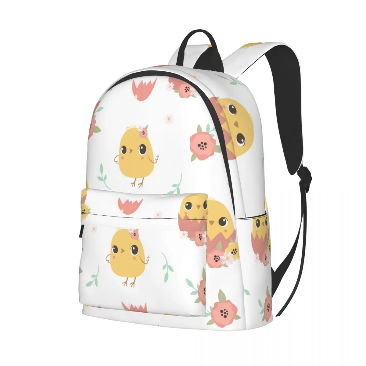 

Backpack Schoolbag for Teenager Girls Boys Cute Chicks Bag Student Book Pack