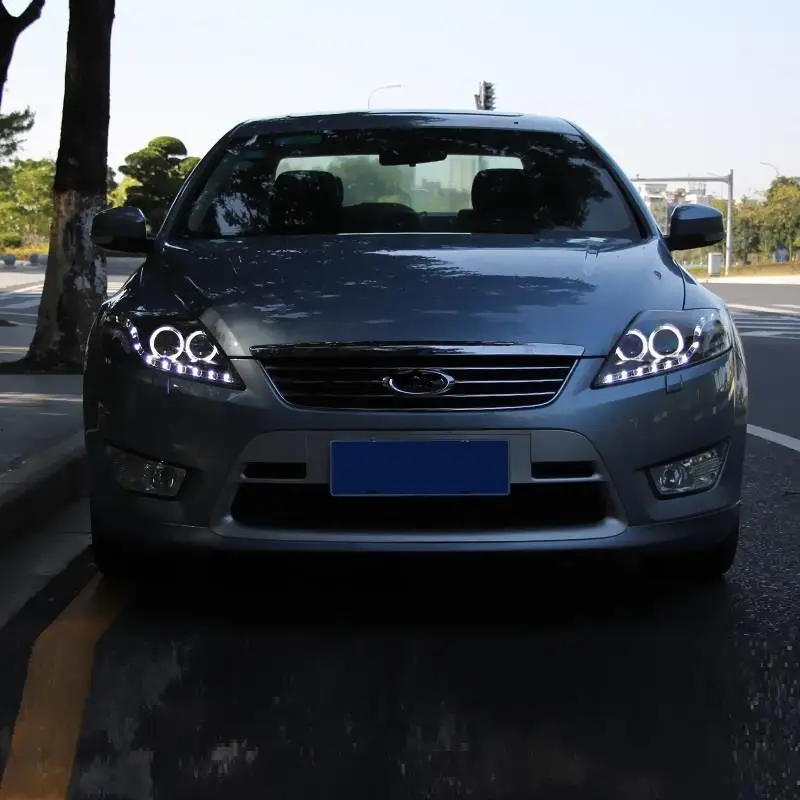 Внешний стиль Luces Para Авто Лампа Cob Led Drl дневные ходовые фары автомобильные огни в сборе 17 18 для Ford Mondeo