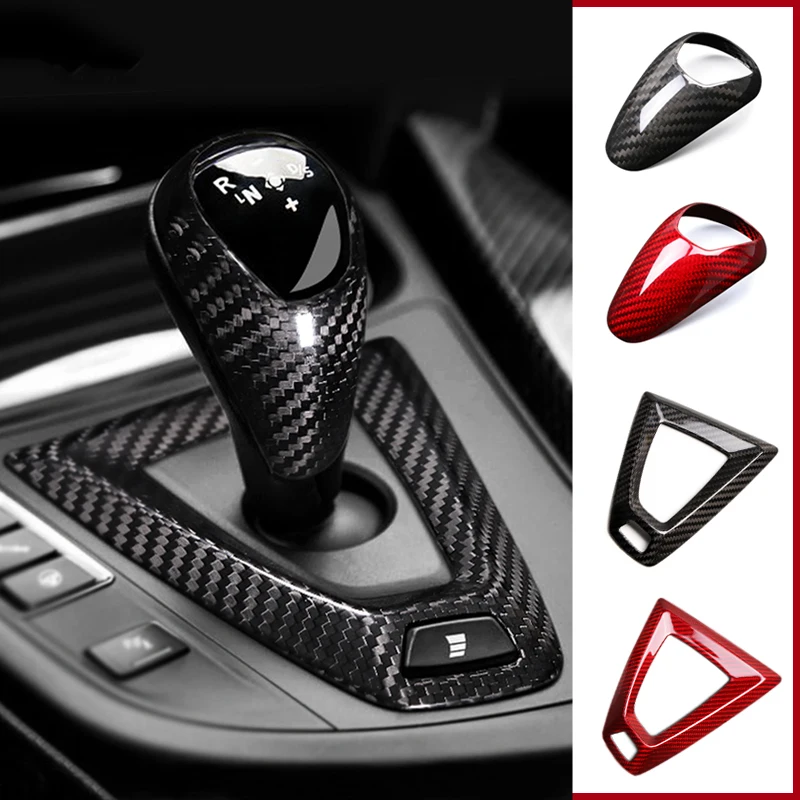 Углеродное волокно Шестерни ручку крышки для BMW M2 F87 M3 F80 M4 F82 F83 M5 F10 F85 X5M F86 X6M F12 F13