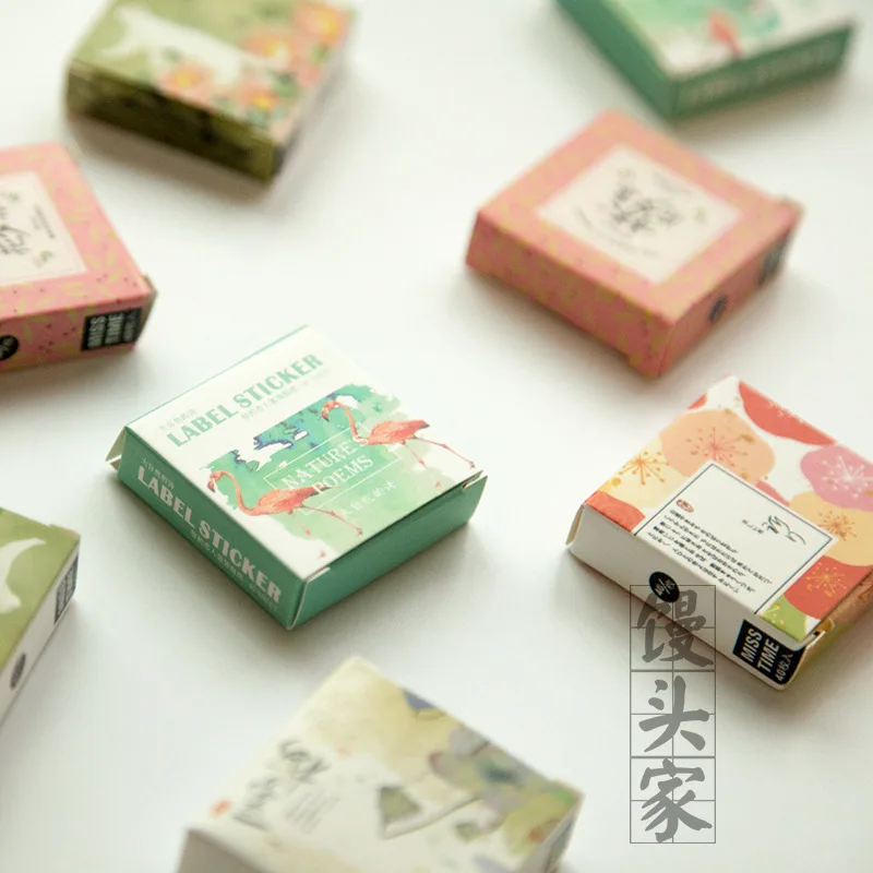 

40 шт./кор. мини мультяшная бумажная наклейка декоративная наклейка DIY альбом Скрапбукинг печать наклейка каваи канцтовары подарочный матер...