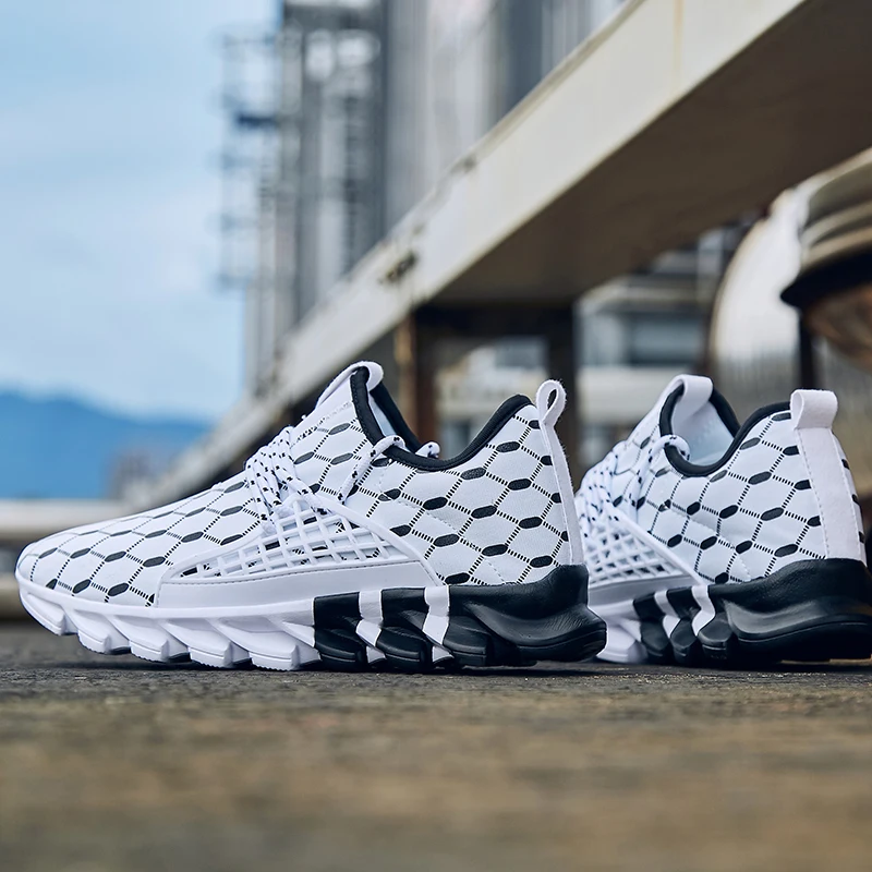 Повседневные кроссовки Брендовые мужские спортивные модные большие размеры для