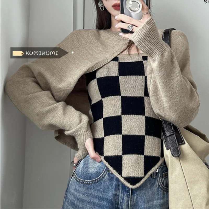 Набор для уличной фотосъемки Spice Girls женский осенне-зимний пуловер с длинным