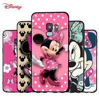 silicone cover disney minnie mouse for samsung galaxy a9 a8 a7 a6 a6s a8s plus a5 a3 a02 star 2018 2017 phone case