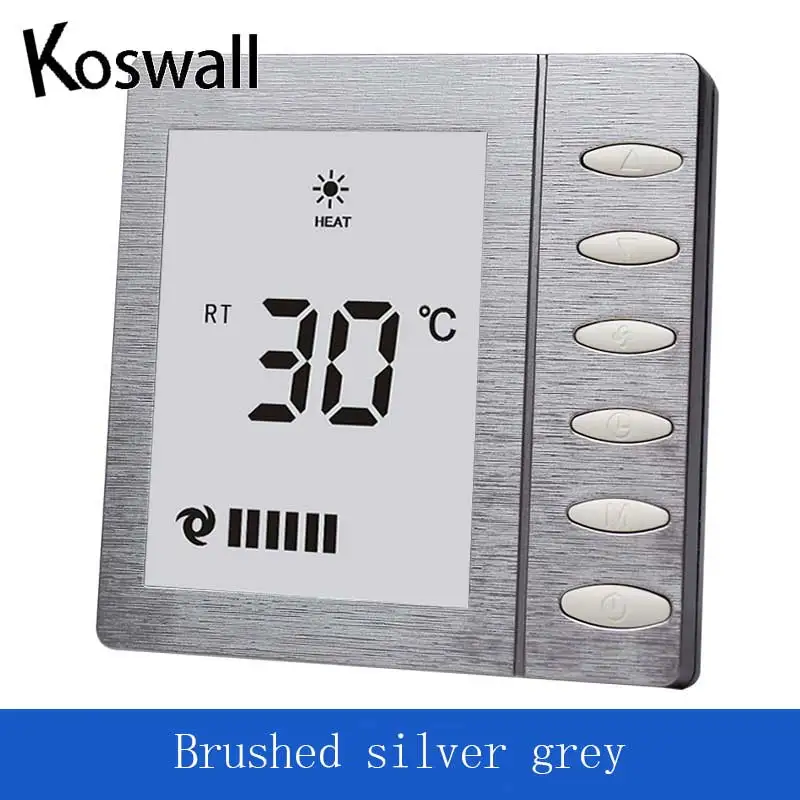 Кондиционер ЖК-экран термостат вентилятор терморегулятор температура умное