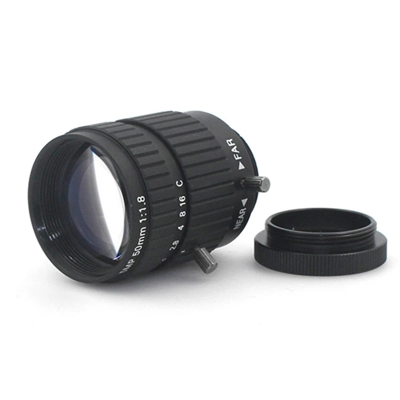

Manual Iris Lens 50mm 5MP Industrial HD Lens C Mount Lens CCTV LENS