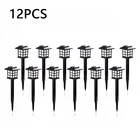 Светодиодные фонари на солнечной батарее, 4681012 шт., водонепроницаемые уличные фонари на солнечной батарее для садаландшафтадворапатиоподъездной дорожкидорожки