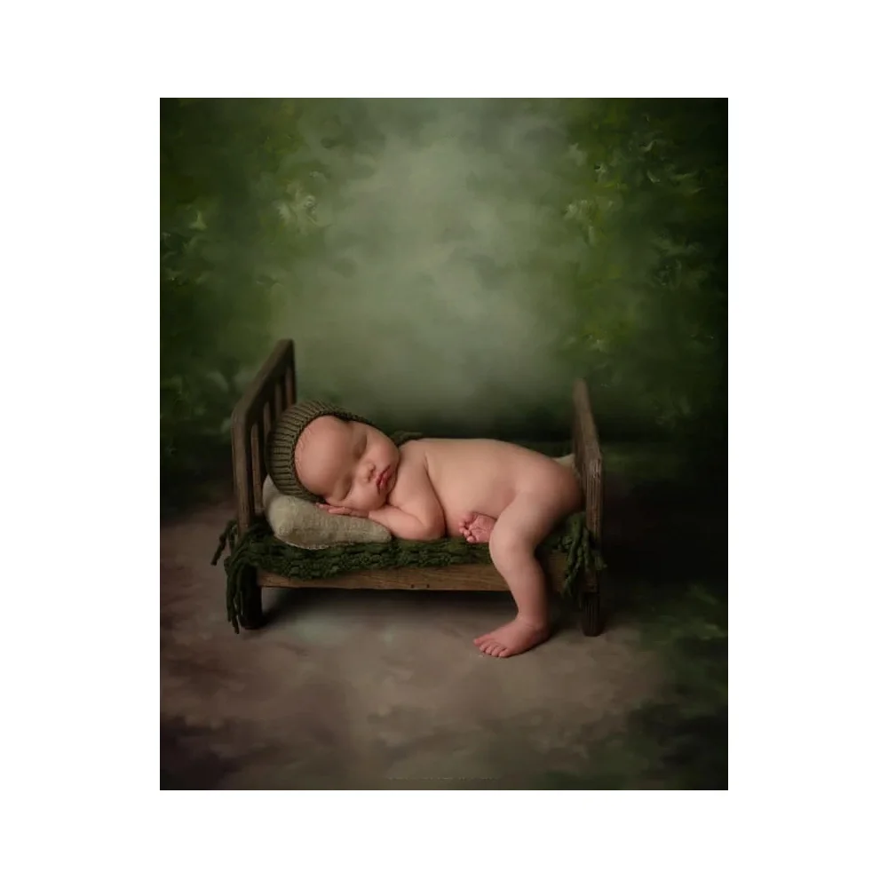 Зеленый текстуры абстрактный фон для фотосъемки с изображением студийной