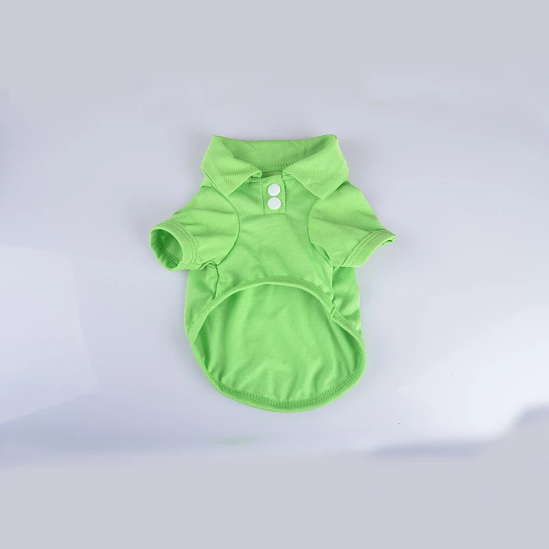 Комнатные собачки летняя рубашка поло большие маленькие для кошки или собаки