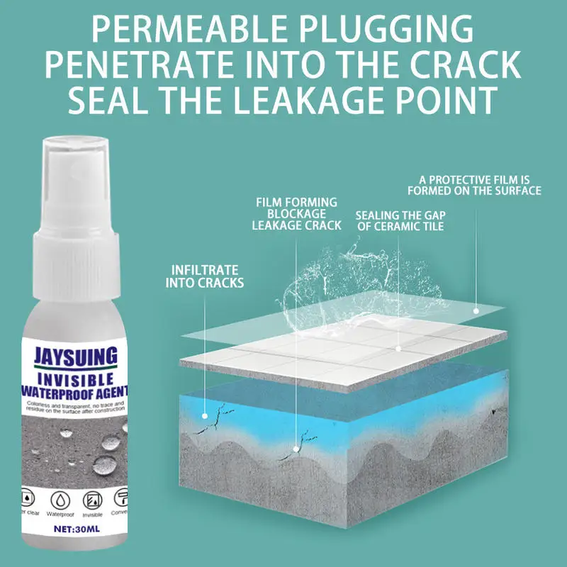 Спрей-герметик Mighty незаметный Водонепроницаемый Агент для керамической плитки