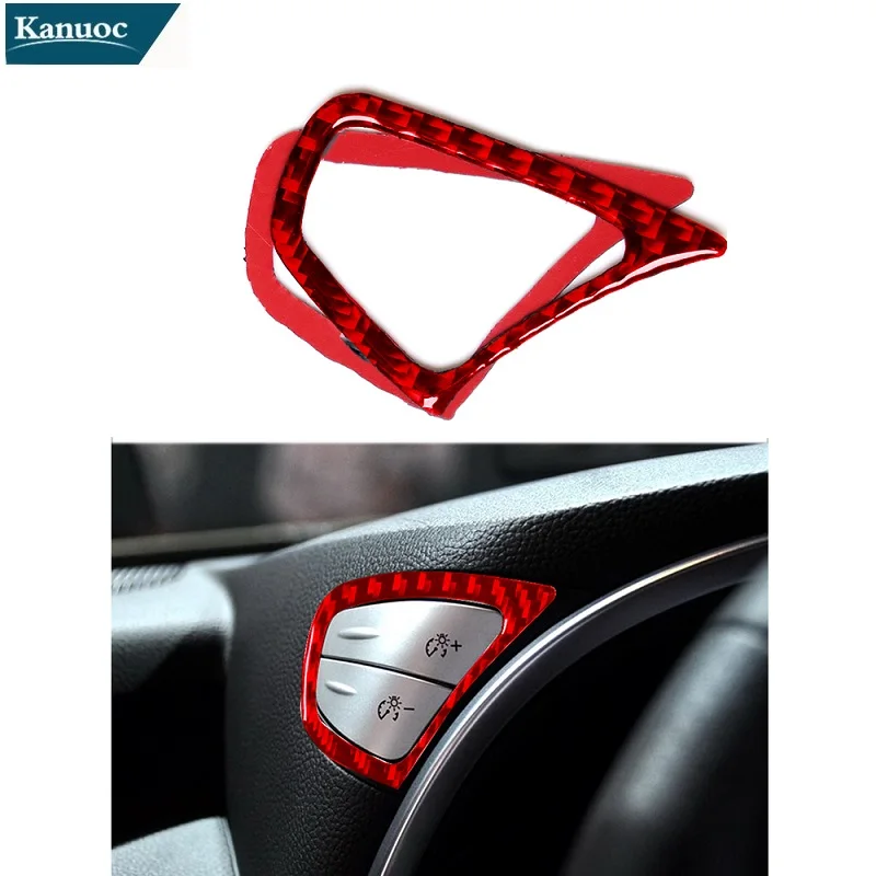

Car Accessories Carbon Fiber Interior Trim Car Sticker Upper of the Speedometer Outer Frame for Infiniti fx2009-13 QX70 2014-17