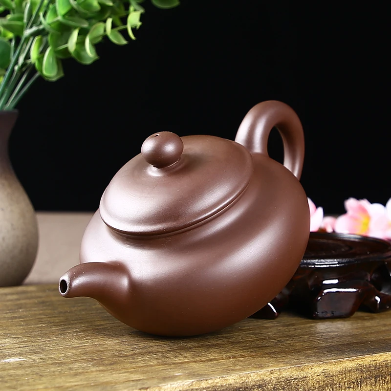 

Purple Clay Tea Pot Chinese Vintage Creative Handmade Kung Fu Puer Green Tea Pot Kettle Tea Ceremony Chaleira Household Products