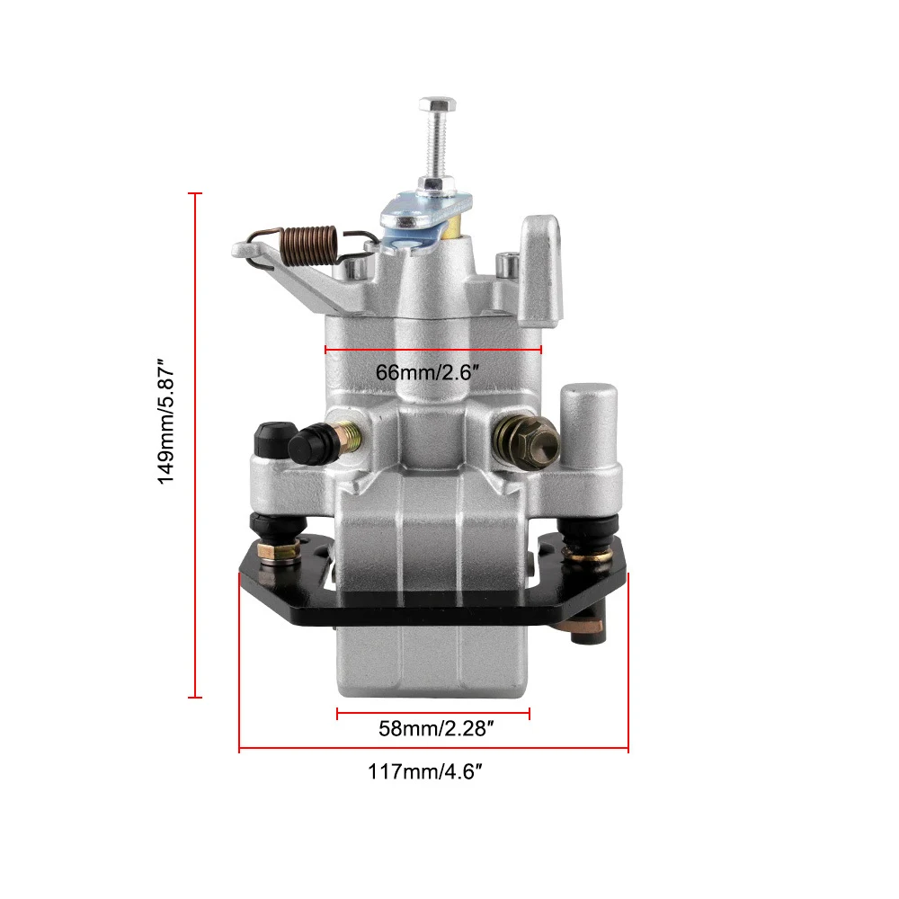 Мотоцикл задний тормозной насос суппорт для YAMAHA UTV RHINO 450 2006-2009 660 2004-2007 аксессуары