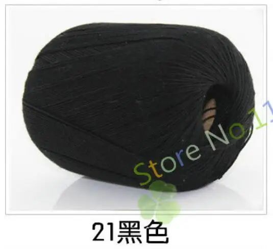 21 5 шт.* 50 г пряжа для вязания linha de croche шелковая нить для наращивания вязания игл вязание хлопок ручная работа белье t50 - Цвет: 21