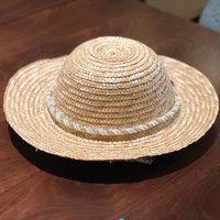 2021 new hat simple sun hats for women man beach straw hat for men uv protection cap chapeau femme holiday fashion