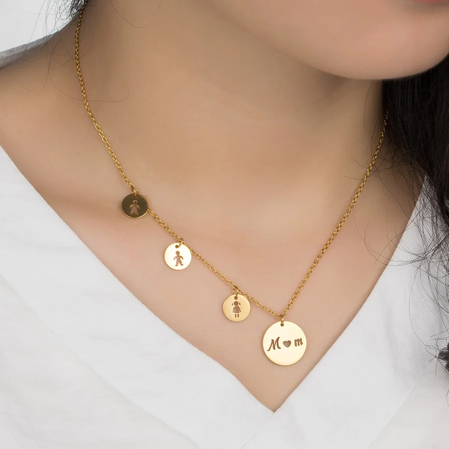 WAWFROK классическое модное женское ожерелье очаровательное свадебное с подвеской