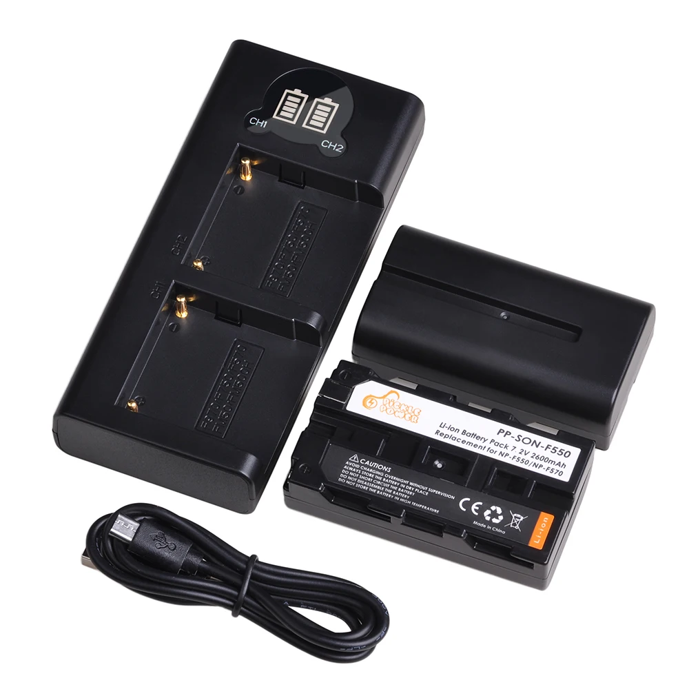 Зарядное устройство для Sony NP F970 F550 F770 F330 F750 F960 F570 F530 F975 F930|Цифровые аккумуляторы| |