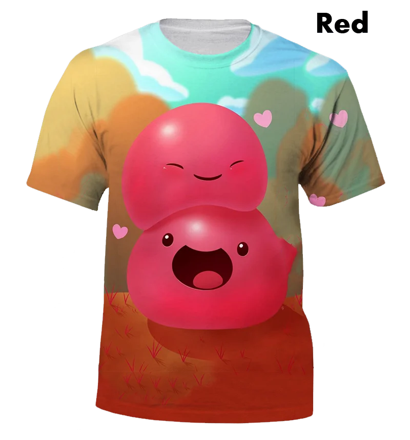 

Summer leisure and cool Slime new high-quality T-shirt (the best gift)