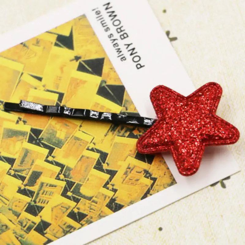 Заколки для женщин блестящие заколки со звездами украшения волос аксессуары