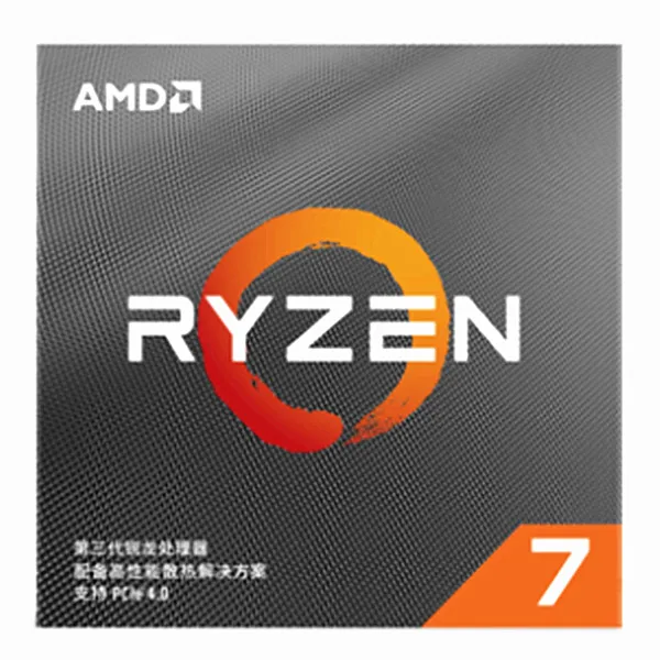 AMD Ryzen 7 3700X R7 3700X3,6 GHz ocho nucleos procesador de cpu de rosca 7NM L3 = 32M toma AM4 con enfriador