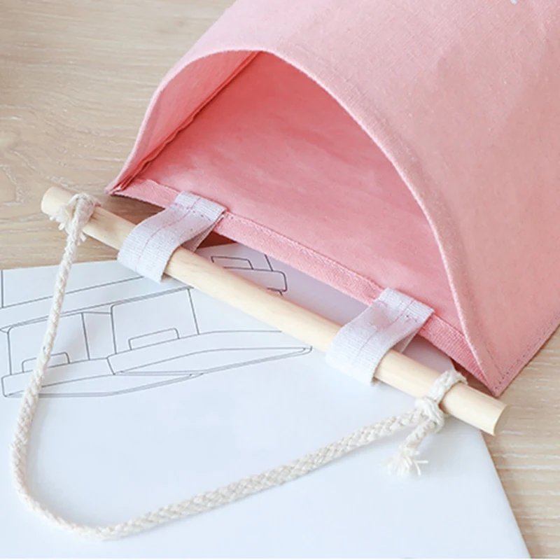 

1Pcs Closet Hanging Storage Bag Storage Bag Wall Hanging Bag Debris Container Magazine Storage Bag Pocket Household