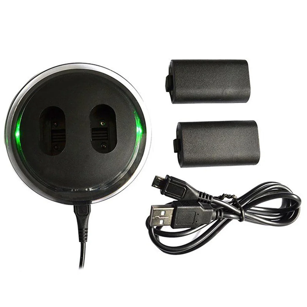 Двойная зарядная док-станция контроллер перезаряжаемая батарея для Xbox One ручка Hi