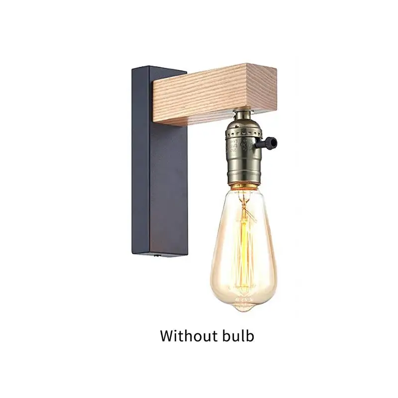 

E27 Metal Vintage Wall Light Simple Industrial Style Retro Wall Lamp For Home Restaurant Bar Indoor Light Fixture LED Sconce
